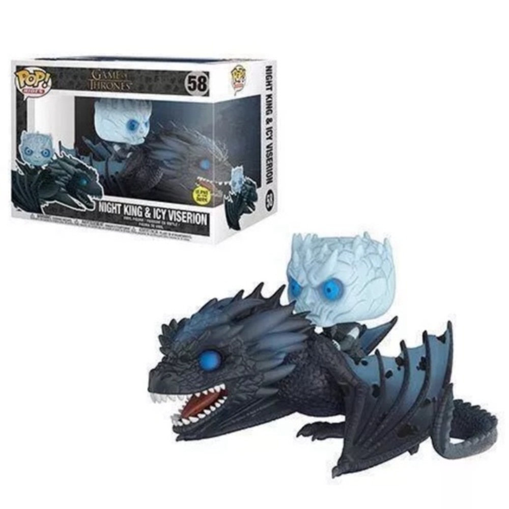 Funko Pop Rides 28671 Game of Thrones - Night King & Icy Viserion 58 Very Rare